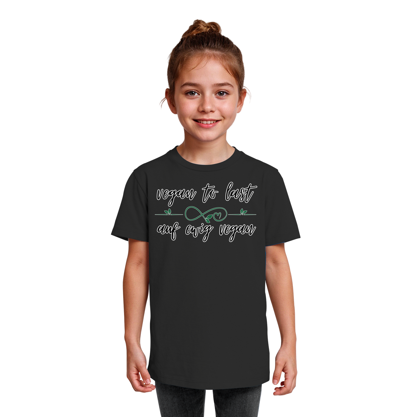 vegwear "vegan to last" - unisex Kinder T-Shirt, bio, vegan