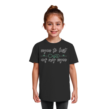 vegwear "vegan to last" - unisex Kinder T-Shirt, bio, vegan
