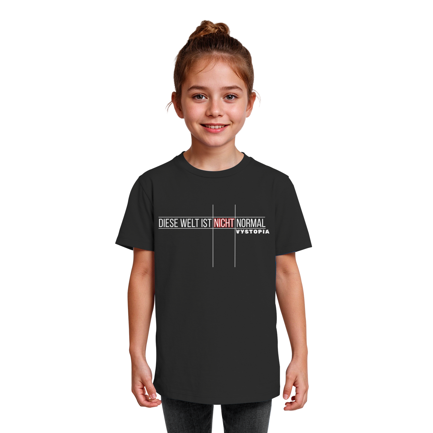 vegwear "Diese Welt ist nicht normal" - unisex Kids Bio T-Shirt
