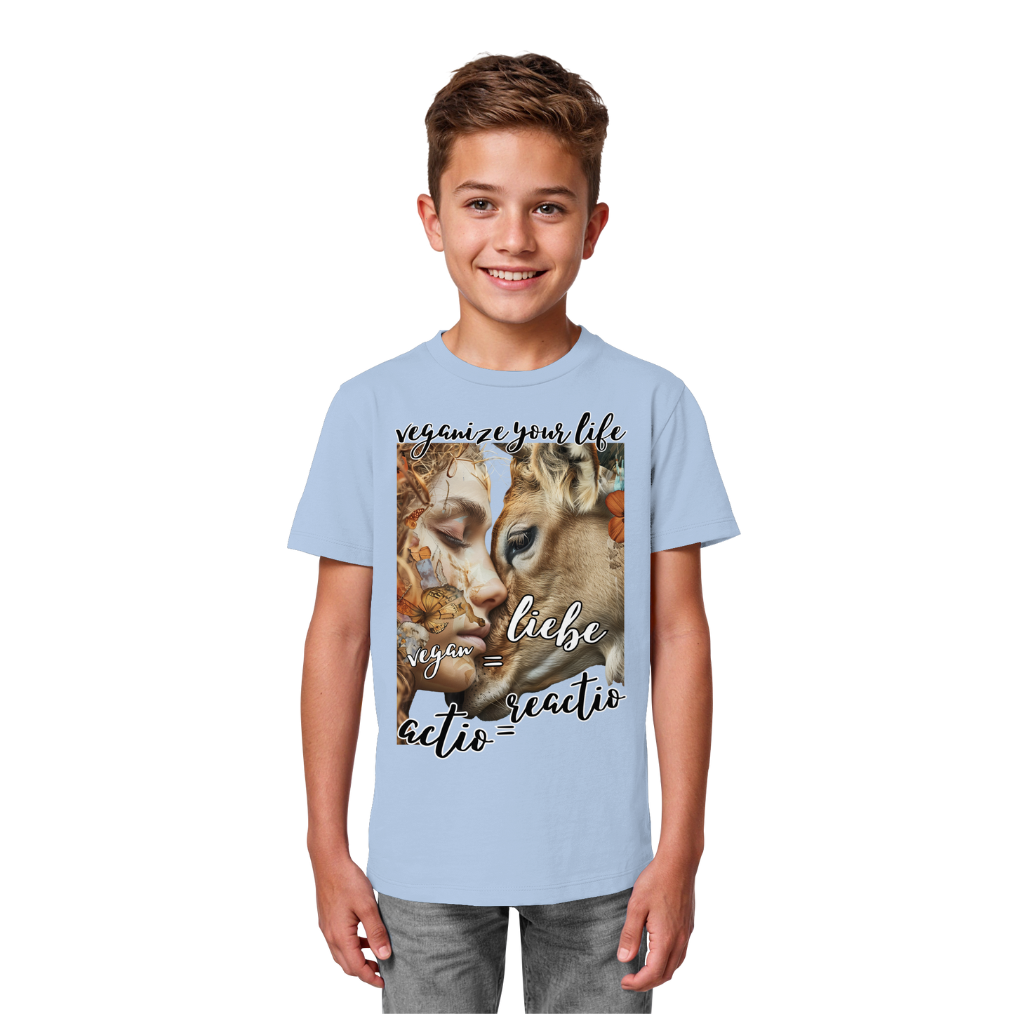 vegwear "actio reactio" - unisex Kinder Bio T-Shirt