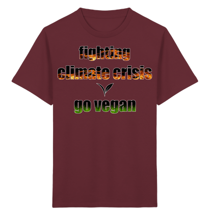 vegwear "fighting climate crisis" - Kids Bio T-Shirt für kleine Weltverbesserer
