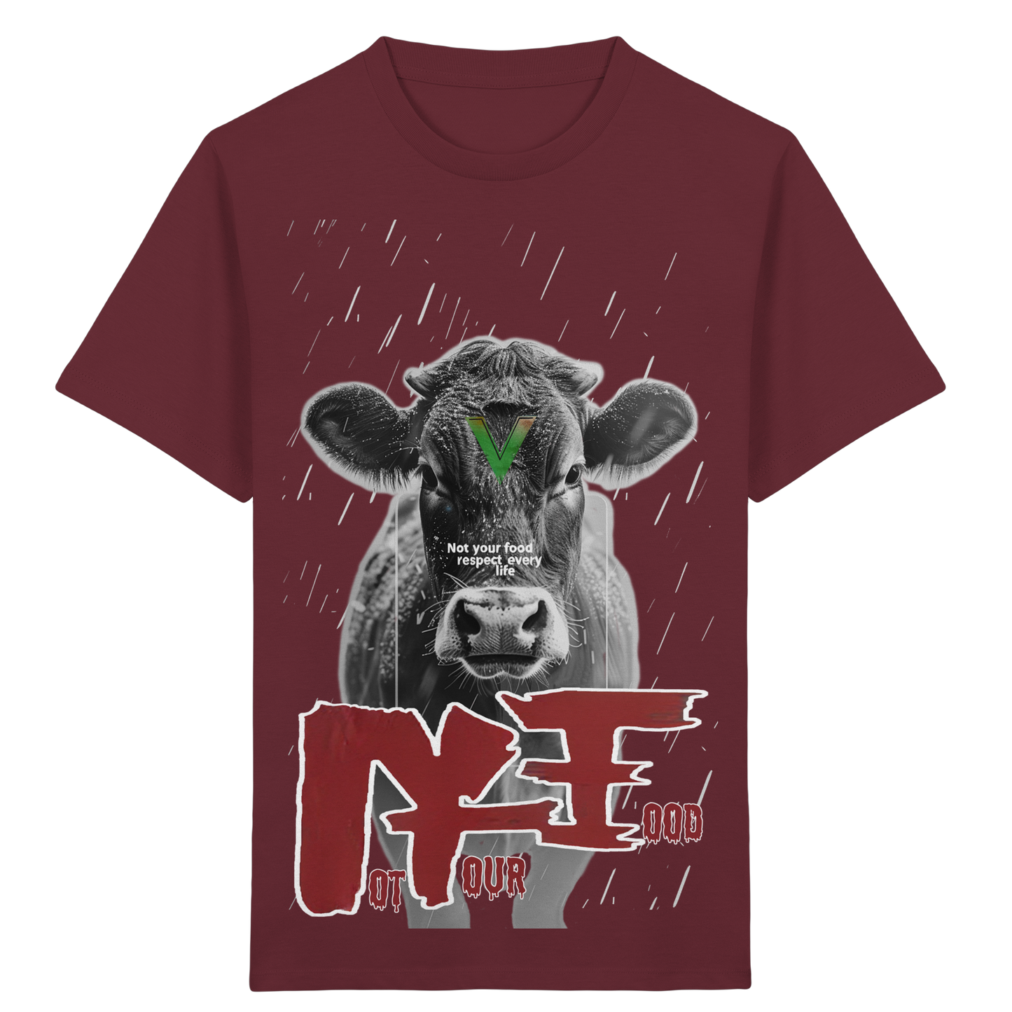 Unisex Kinder Bio-Shirt: "not your food" T-Shirt | vegwear
