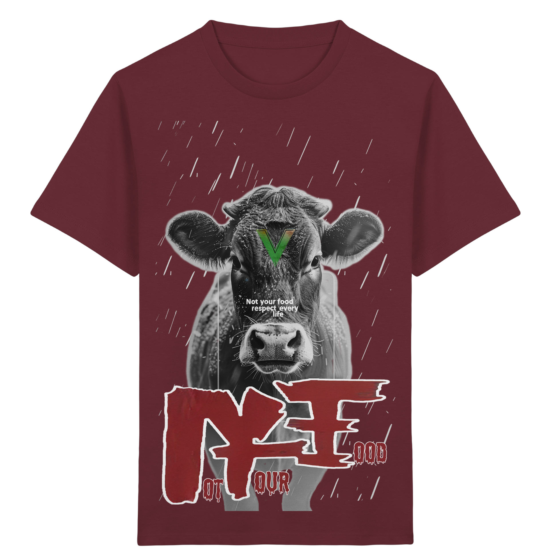 Unisex Kinder Bio-Shirt: "not your food" T-Shirt | vegwear