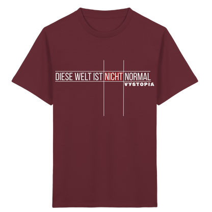 vegwear "Diese Welt ist nicht normal" - unisex Kids Bio T-Shirt