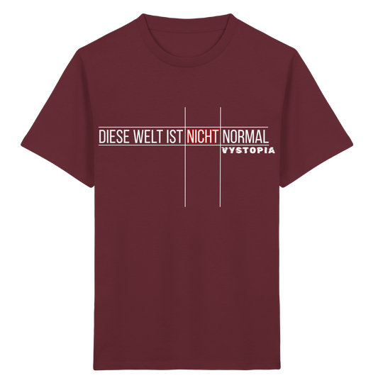 vegwear "Diese Welt ist nicht normal" - unisex Kids Bio T-Shirt