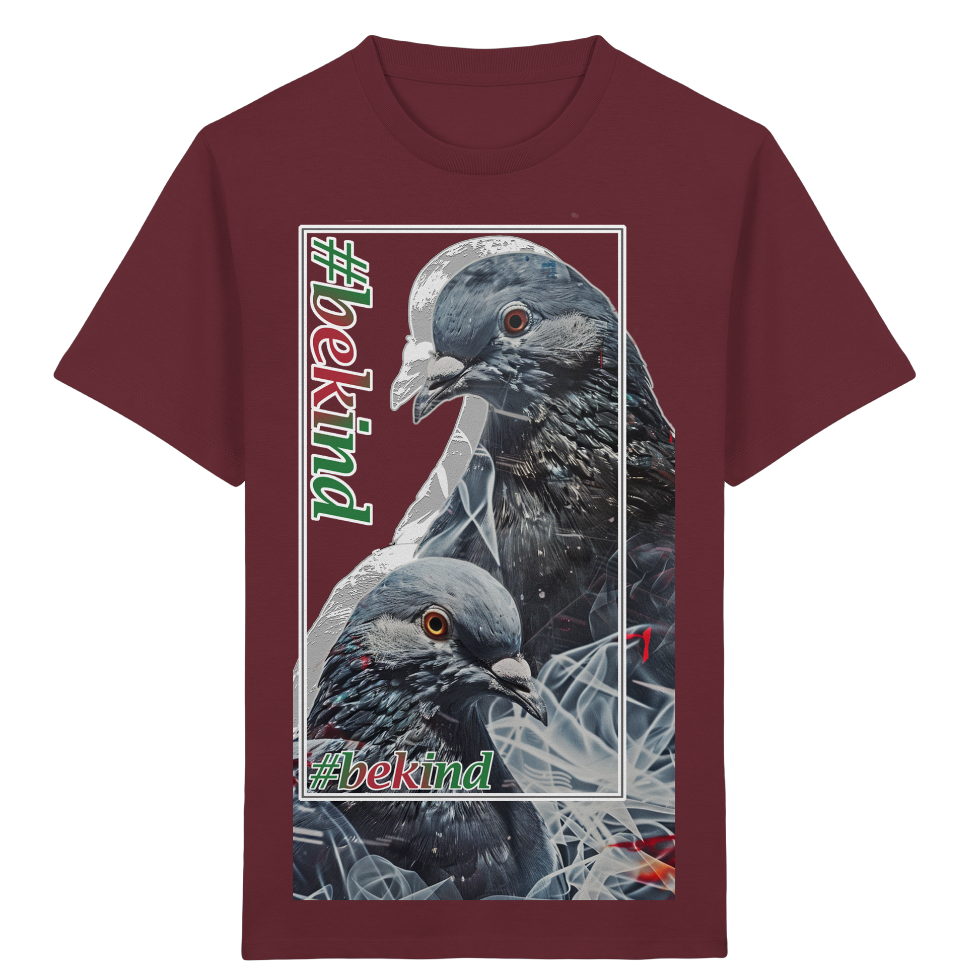 Kids Bio T‑Shirt: Be Kind Kinder Shirt | vegwear