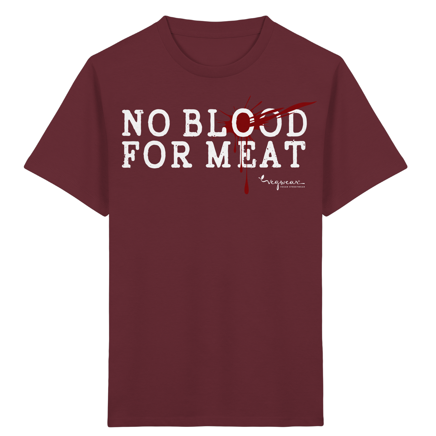 Bio-T-Shirt für Kinder: "no blood for meat" Bio-T-Shirt | vegwear