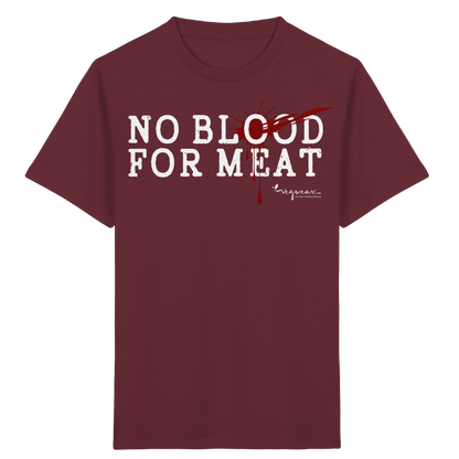 Bio-T-Shirt für Kinder: "no blood for meat" Bio-T-Shirt | vegwear