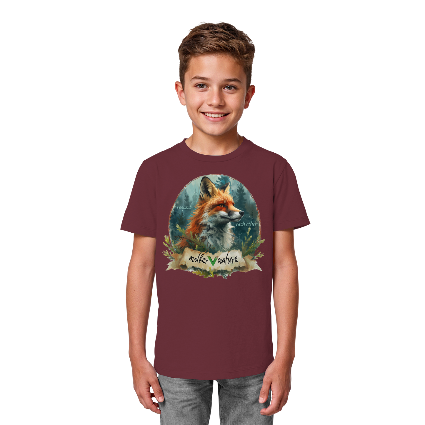 vegwear "respect each other" - unisex Kids T-Shirt, bio, vegan