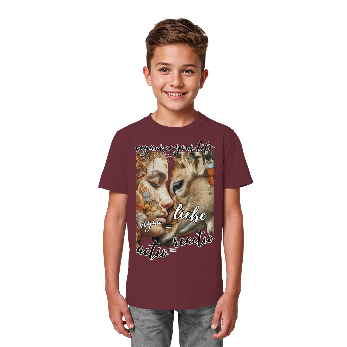 vegwear "actio reactio" - unisex Kinder Bio T-Shirt