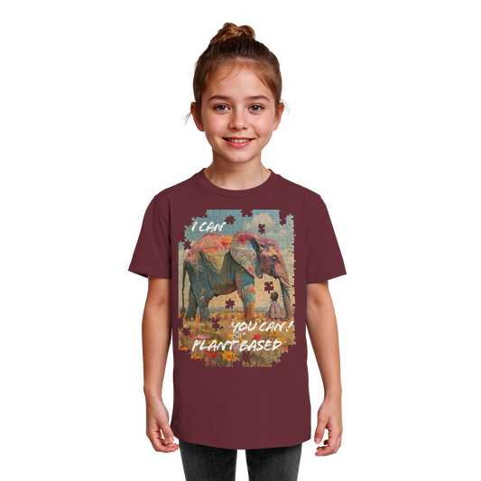 vegwear "I can you can"- unisex Kinder T-Shirt, bio, vegan