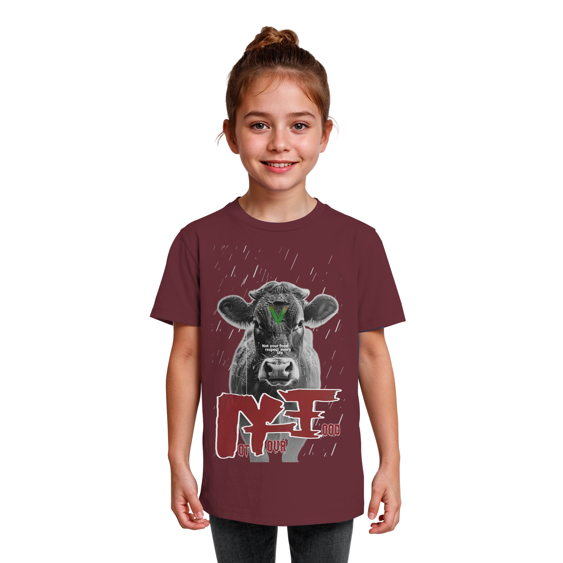 Unisex Kinder Bio-Shirt: "not your food" T-Shirt | vegwear