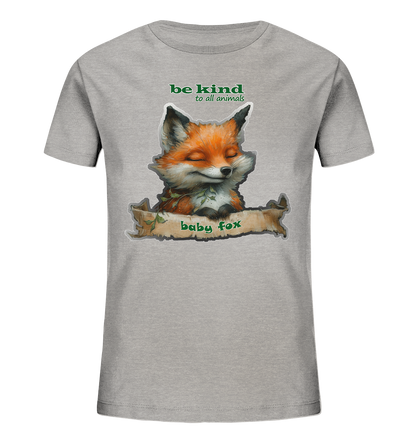 Motif "Baby Fox" - Children's Organic T-Shirt