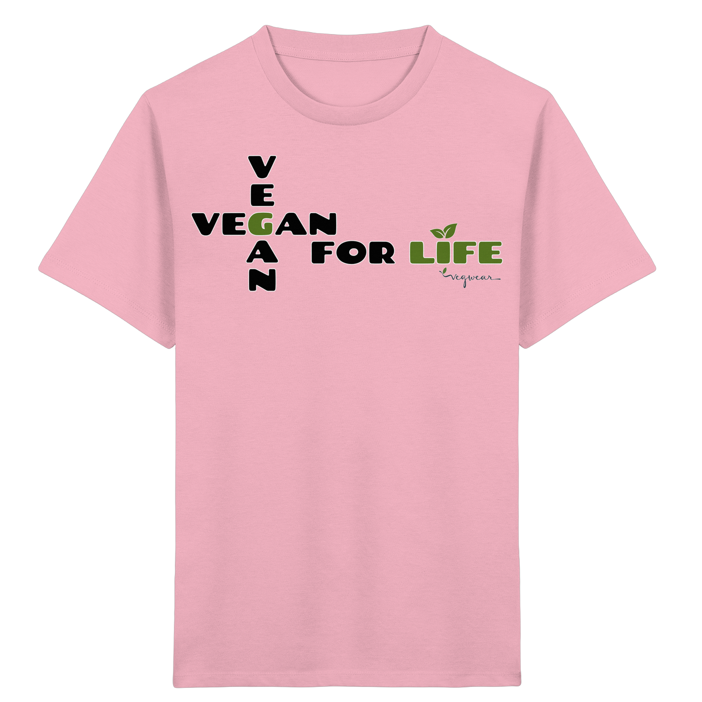 vegwear "vegan for life" - unisex Kids Organic T-Shirt