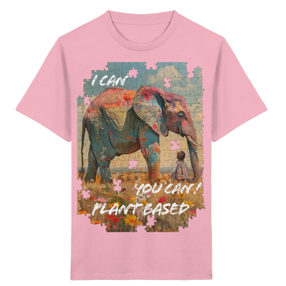vegwear "I can you can"- unisex Kinder T-Shirt, bio, vegan