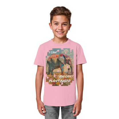 vegwear "I can you can"- unisex Kinder T-Shirt, bio, vegan