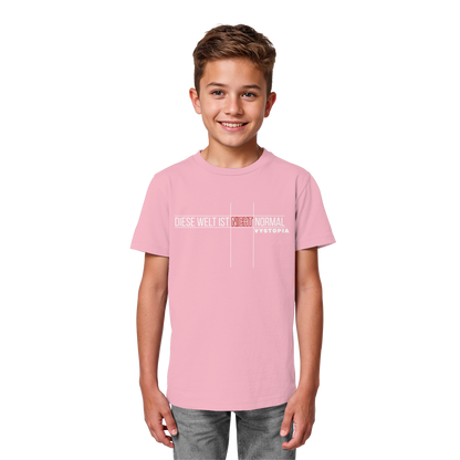 vegwear "Diese Welt ist nicht normal" - unisex Kids Bio T-Shirt