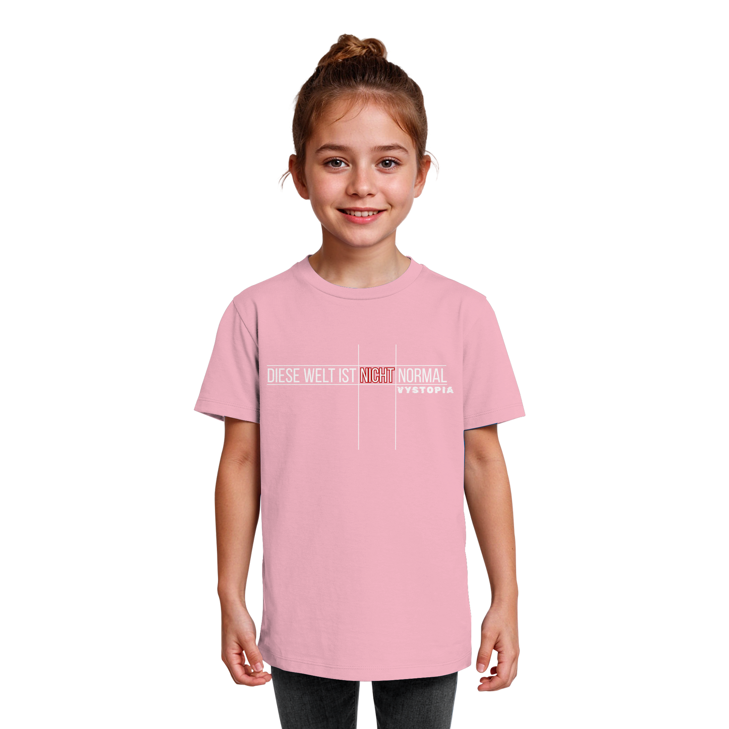vegwear "Diese Welt ist nicht normal" - unisex Kids Bio T-Shirt