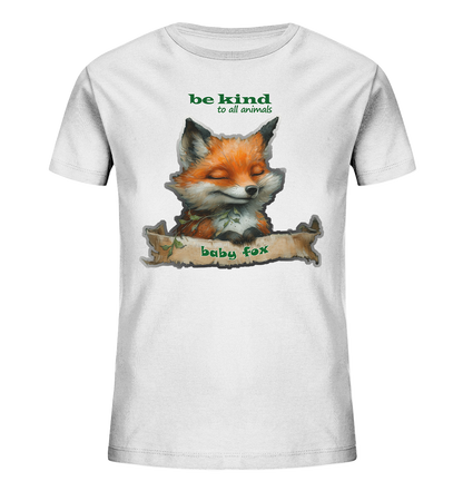 Motif "Baby Fox" - Children's Organic T-Shirt