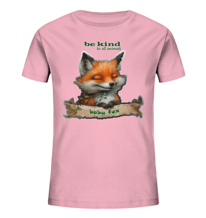 Motif "Baby Fox" - Children's Organic T-Shirt