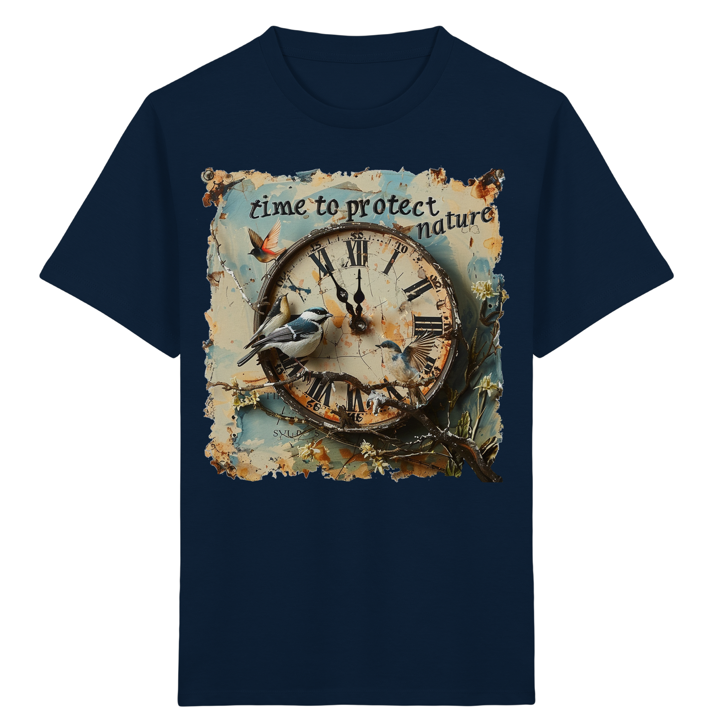 vegwear "time to protect nature" - unisex Kinder T-Shirt, nachhaltige Mode