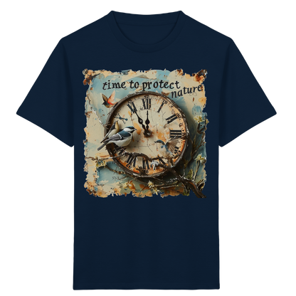 vegwear "time to protect nature" - unisex Kinder T-Shirt, nachhaltige Mode
