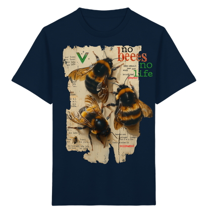 vegwear "no bees no life" - Kinder bio T-Shirt