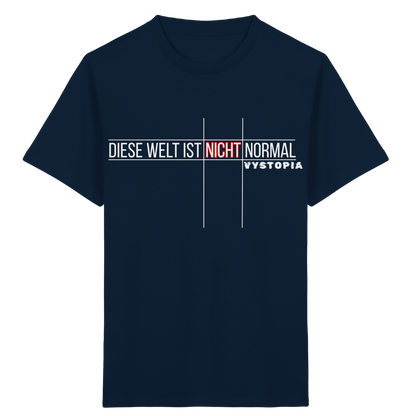 vegwear "Diese Welt ist nicht normal" - unisex Kids Bio T-Shirt