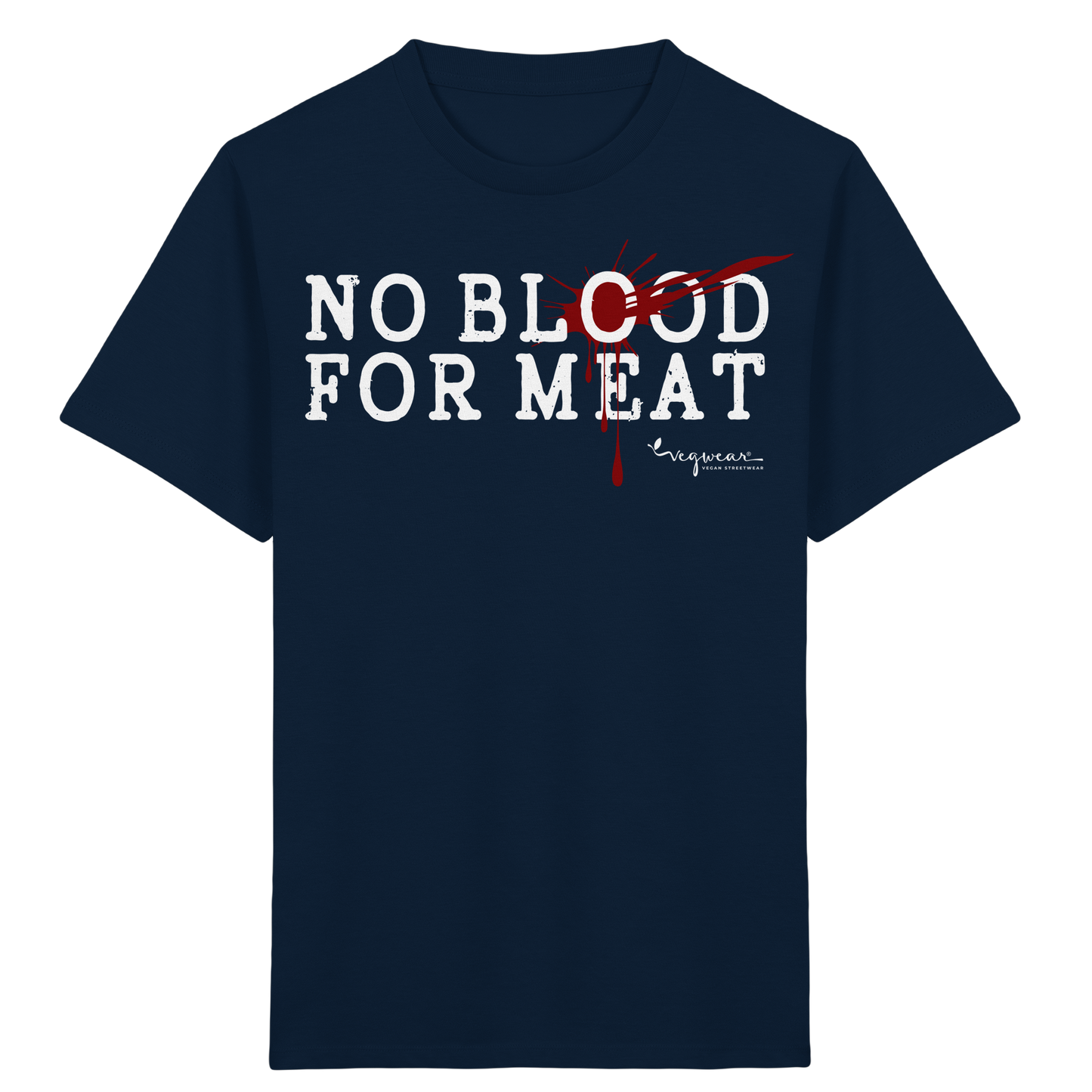 Bio-T-Shirt für Kinder: "no blood for meat" Bio-T-Shirt | vegwear