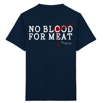 Bio-T-Shirt für Kinder: "no blood for meat" Bio-T-Shirt | vegwear