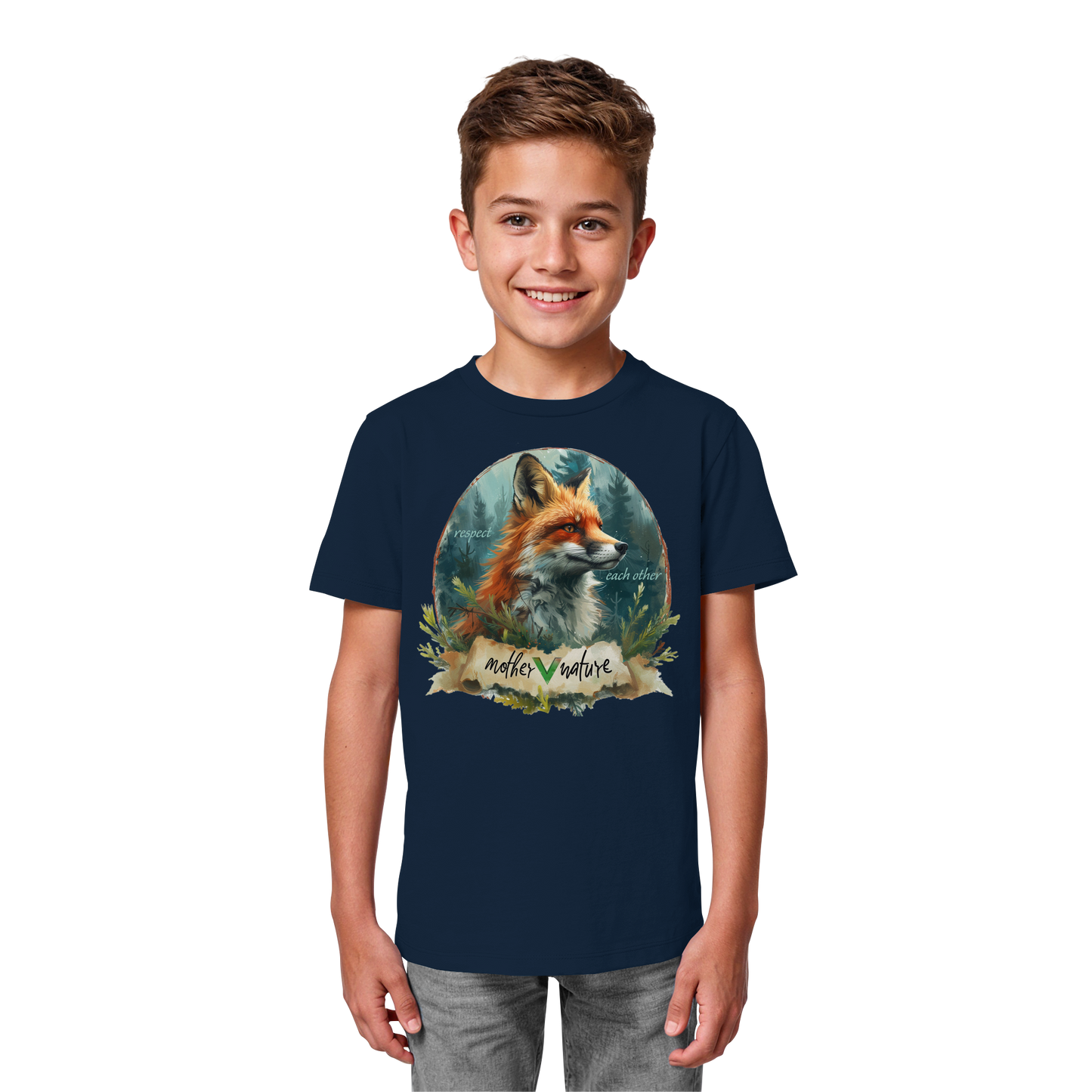 vegwear "respect each other" - unisex Kids T-Shirt, bio, vegan