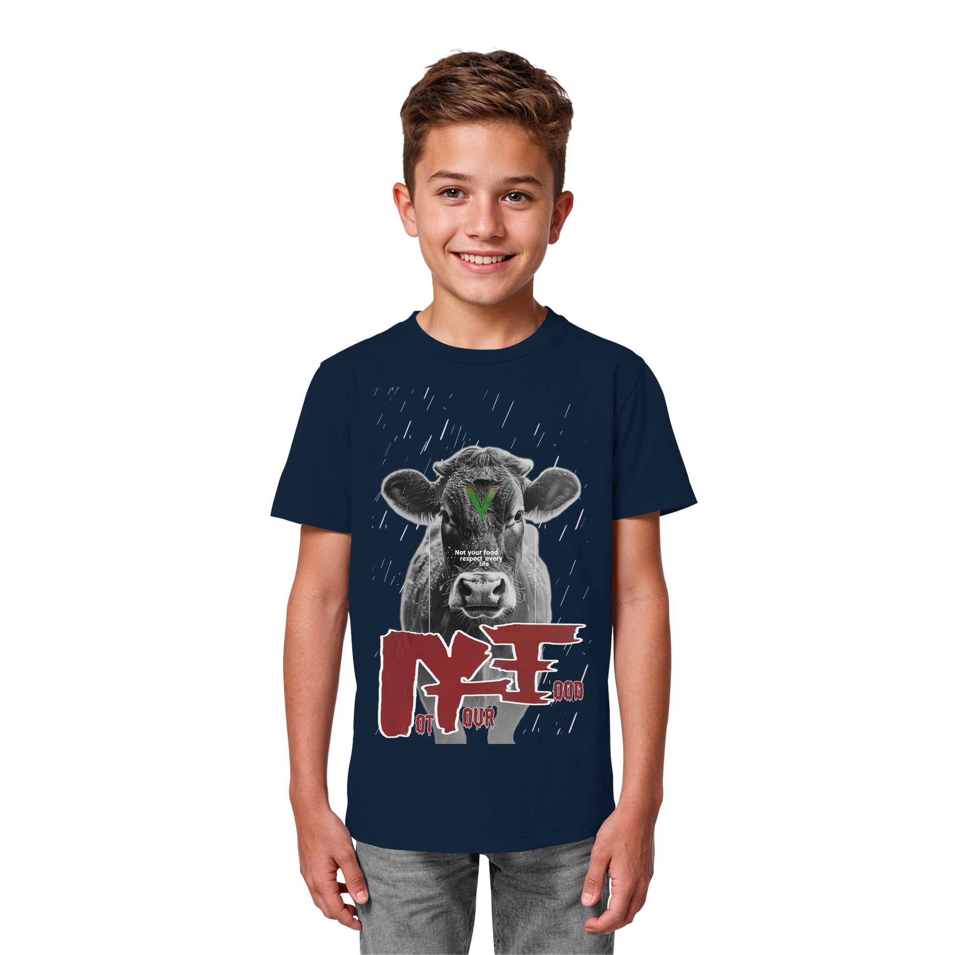 Unisex Kinder Bio-Shirt: "not your food" T-Shirt | vegwear