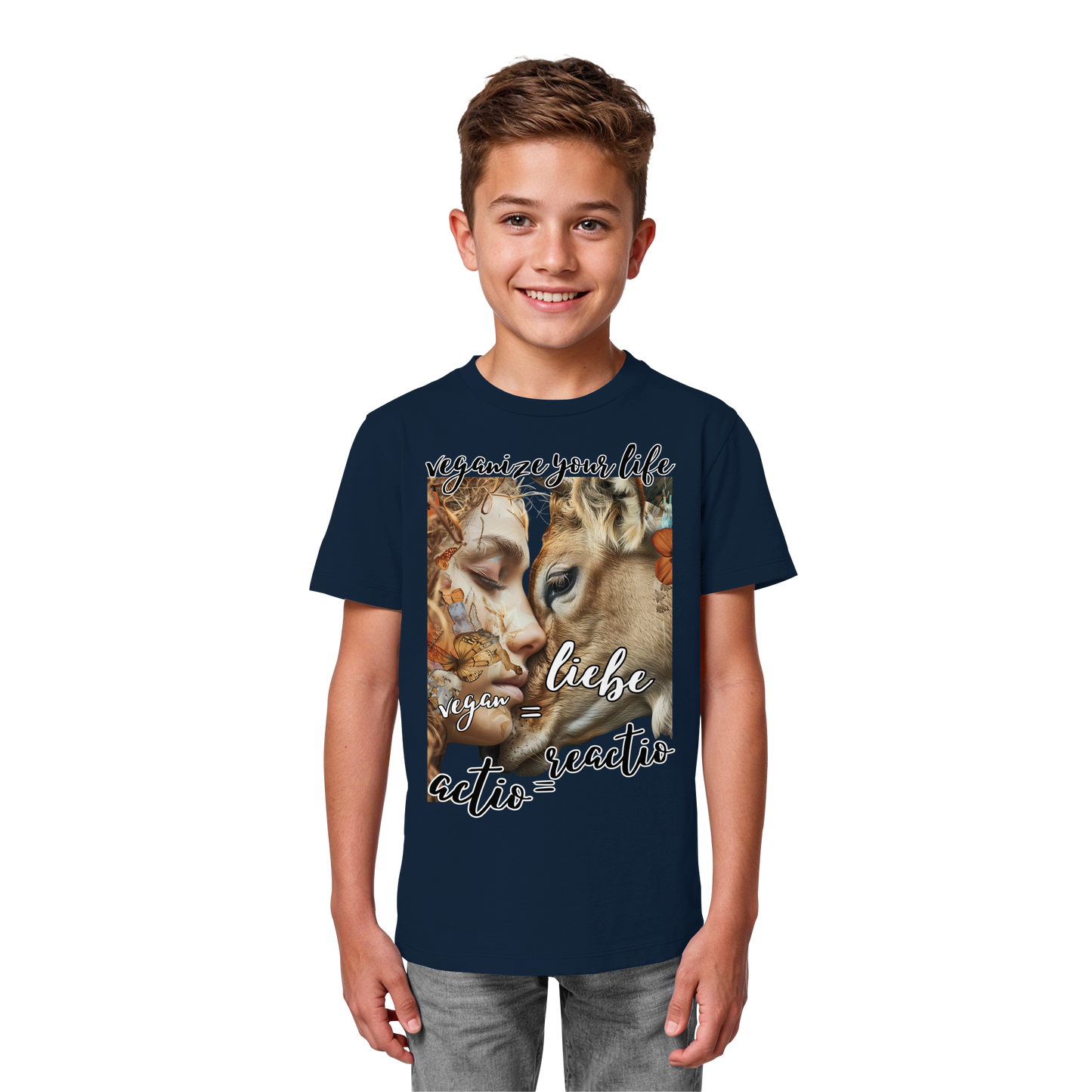 vegwear "actio reactio" - unisex Kinder Bio T-Shirt
