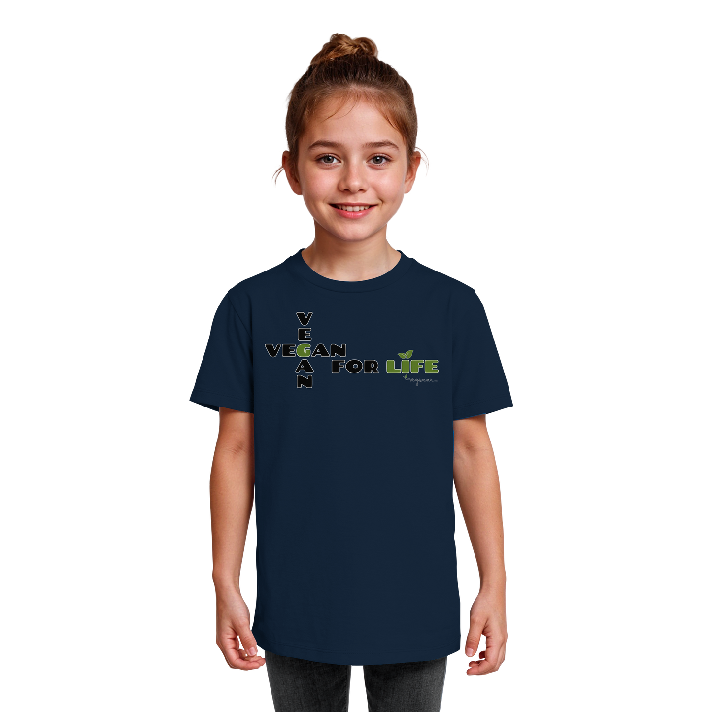 vegwear "vegan for life" - unisex Kids Organic T-Shirt