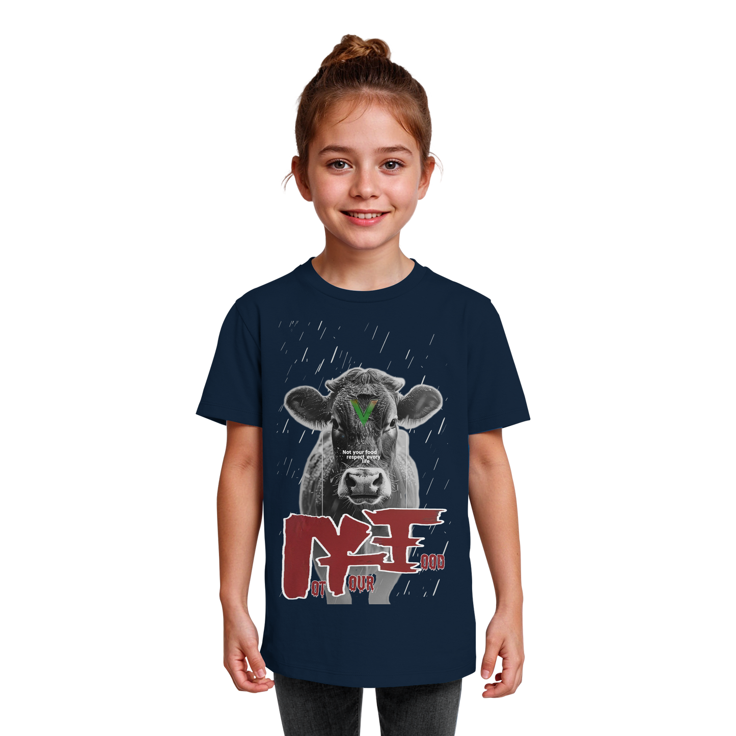 Unisex Kinder Bio-Shirt: "not your food" T-Shirt | vegwear