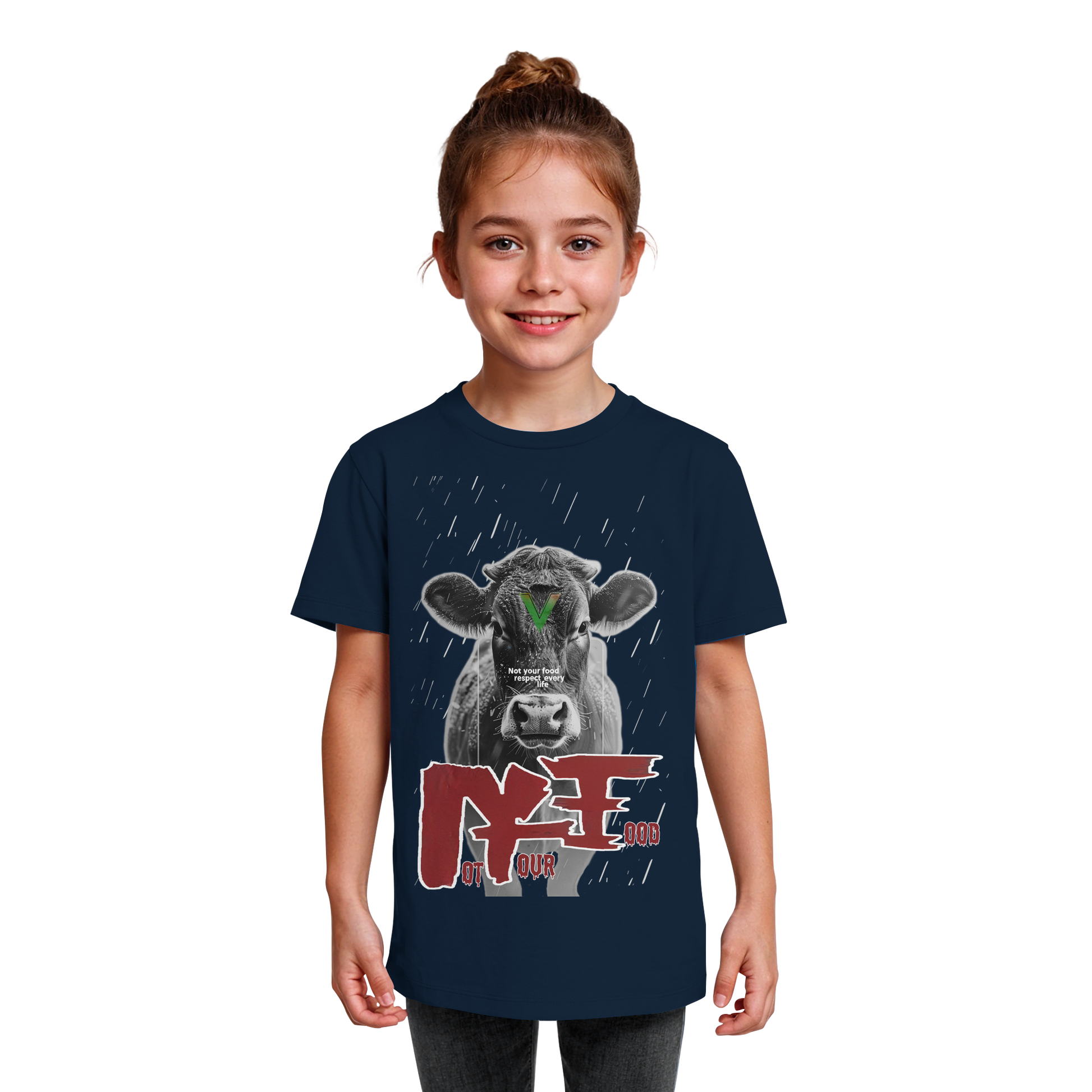 Unisex Kinder Bio-Shirt: "not your food" T-Shirt | vegwear