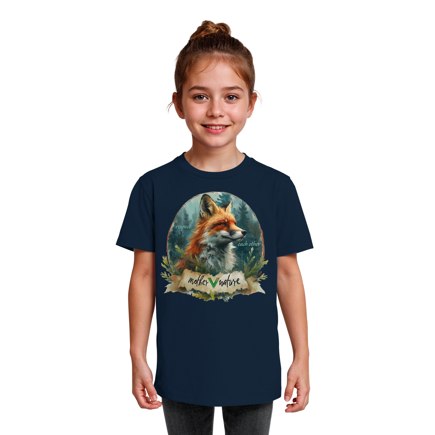 vegwear "respect each other" - unisex Kids T-Shirt, bio, vegan