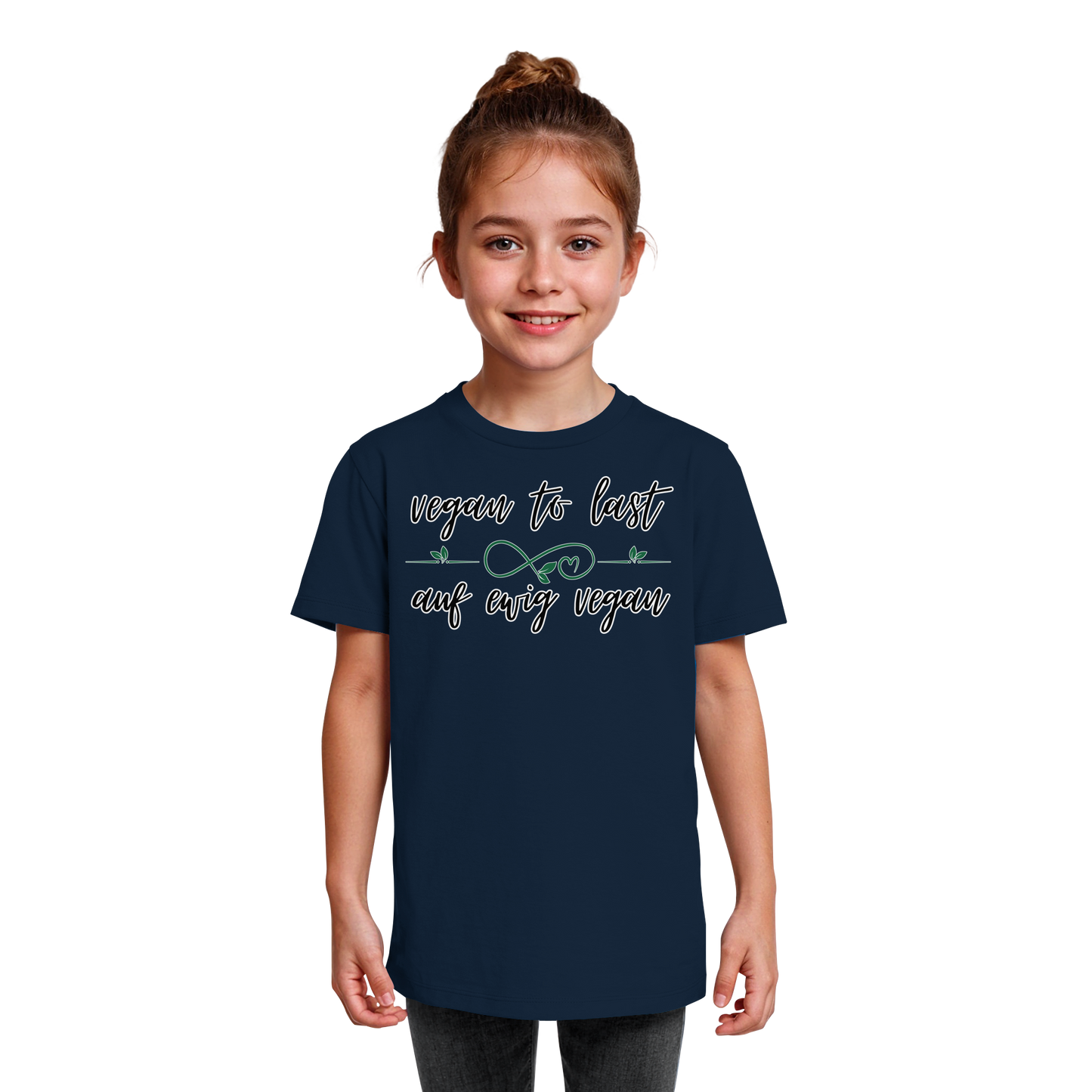 vegwear "vegan to last" - unisex Kinder T-Shirt, bio, vegan