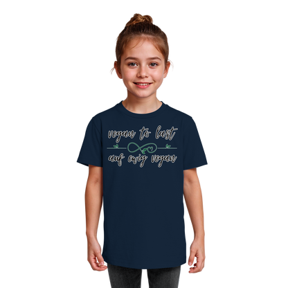 vegwear "vegan to last" - unisex Kinder T-Shirt, bio, vegan