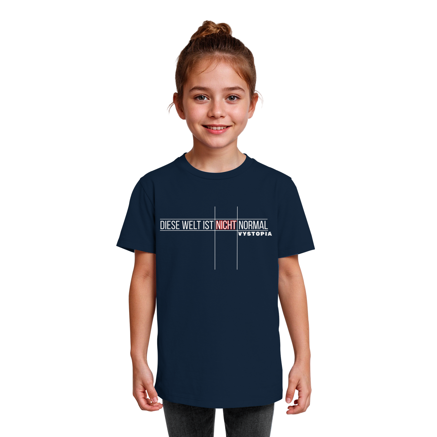 vegwear "Diese Welt ist nicht normal" - unisex Kids Bio T-Shirt