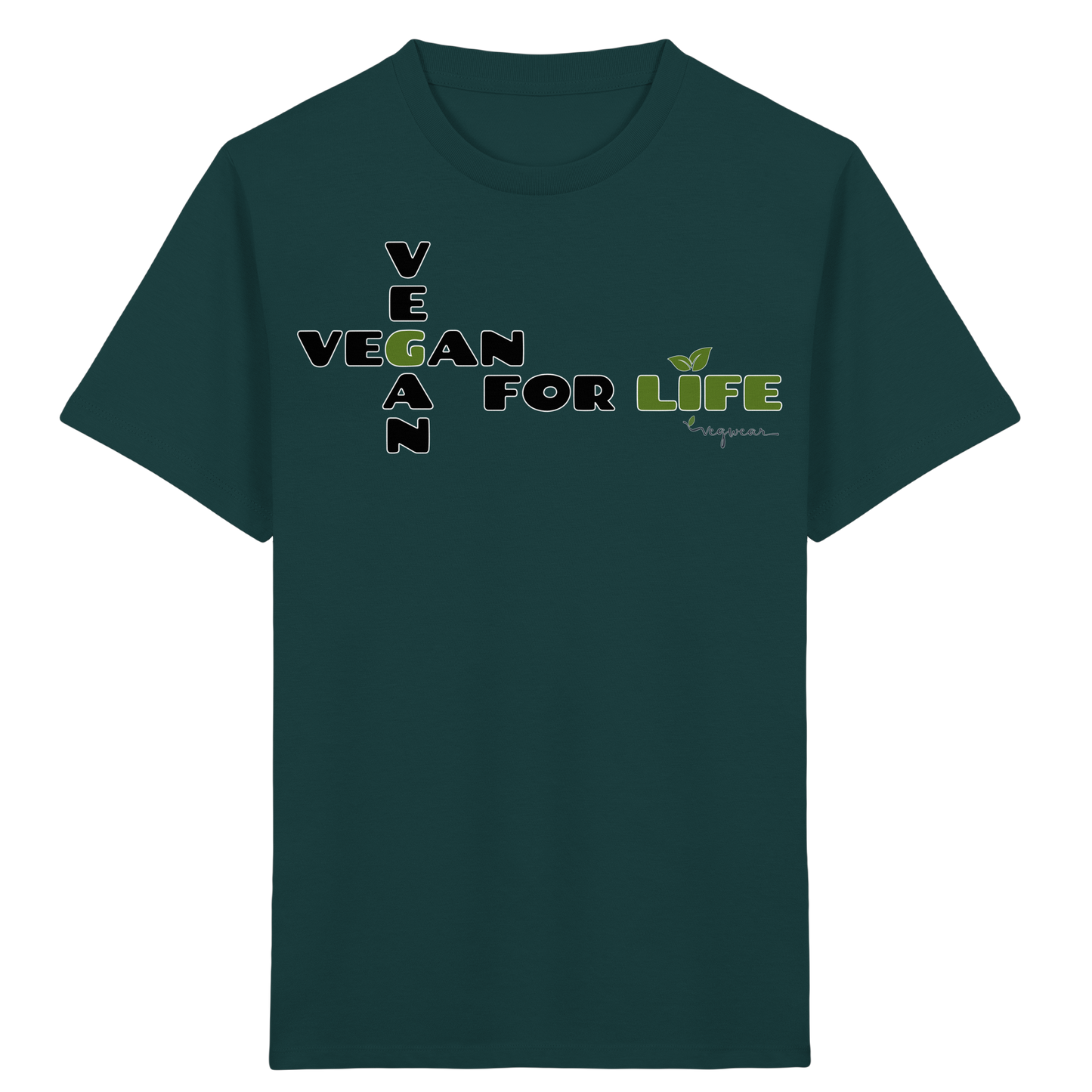 vegwear "vegan for life" - unisex Kids Organic T-Shirt
