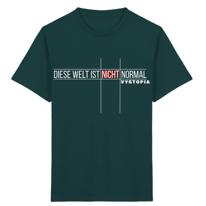 vegwear "Diese Welt ist nicht normal" - unisex Kids Bio T-Shirt
