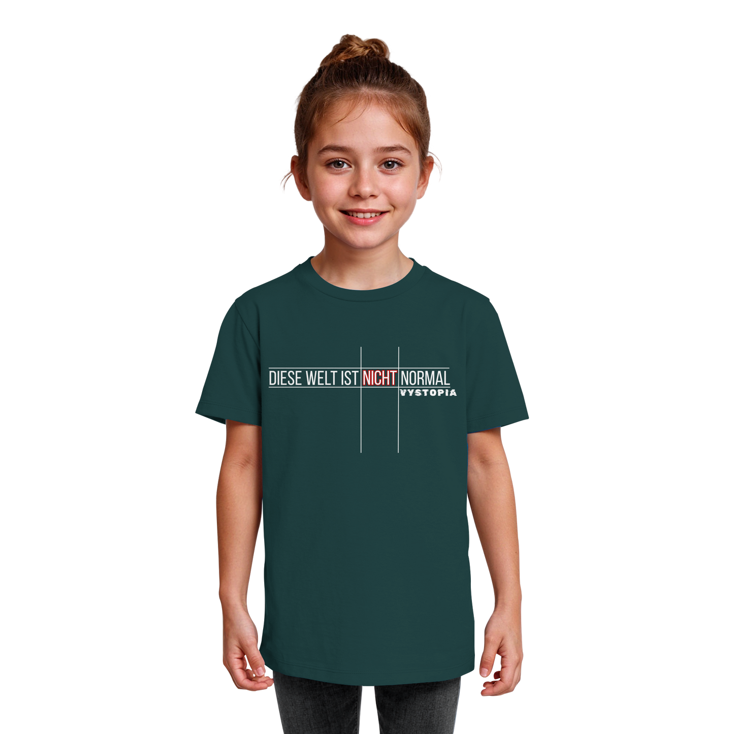 vegwear "Diese Welt ist nicht normal" - unisex Kids Bio T-Shirt