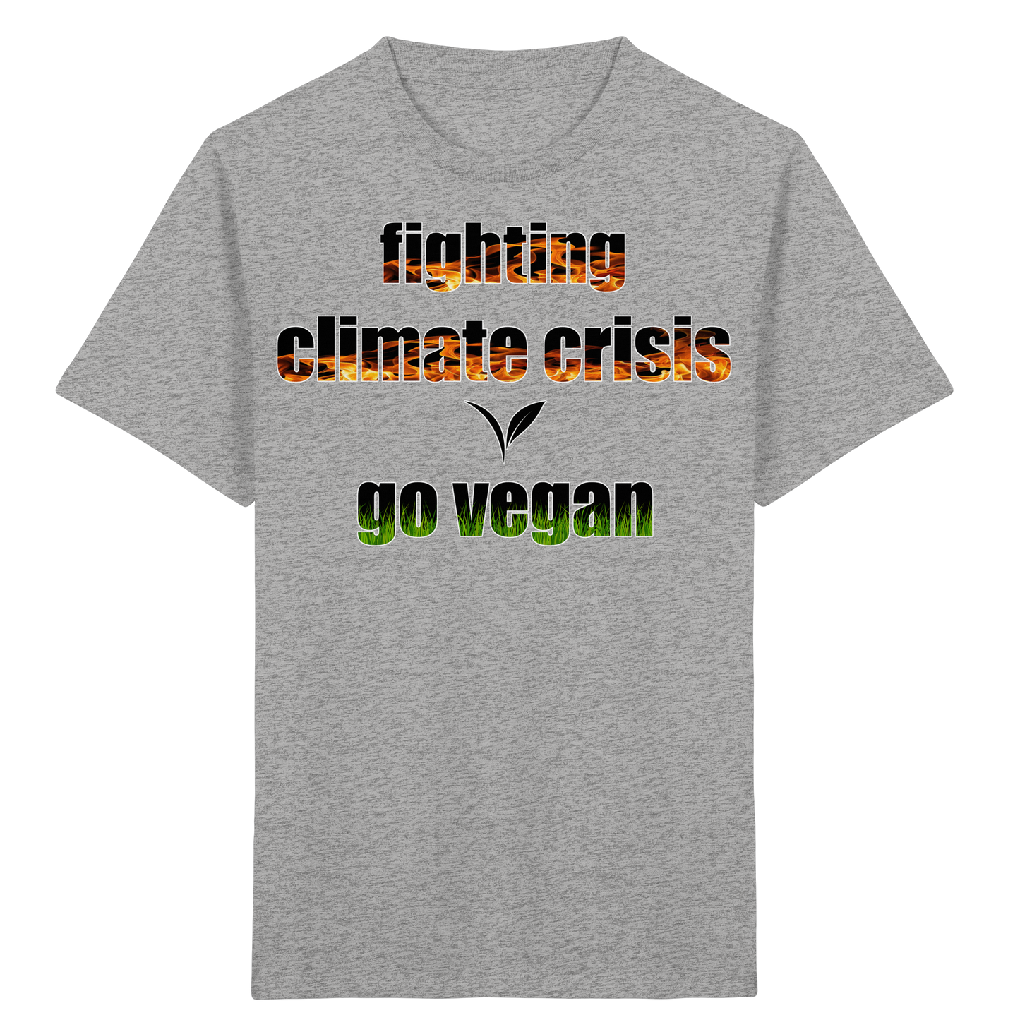 vegwear "fighting climate crisis" - Kids Bio T-Shirt für kleine Weltverbesserer