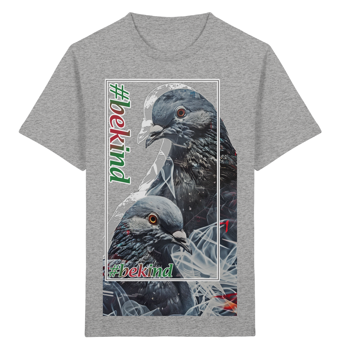 Kids Bio T‑Shirt: Be Kind Kinder Shirt | vegwear