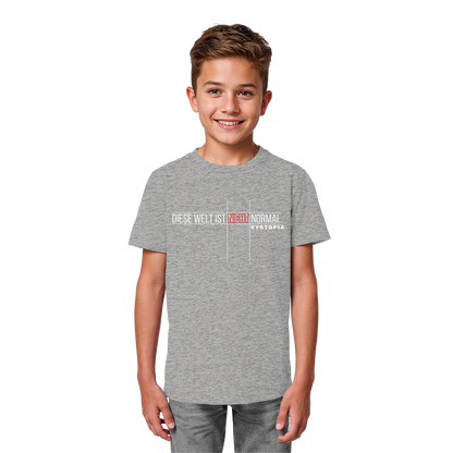 vegwear "Diese Welt ist nicht normal" - unisex Kids Bio T-Shirt