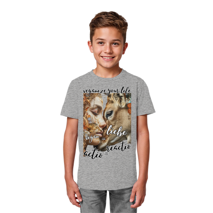 vegwear "actio reactio" - unisex Kinder Bio T-Shirt