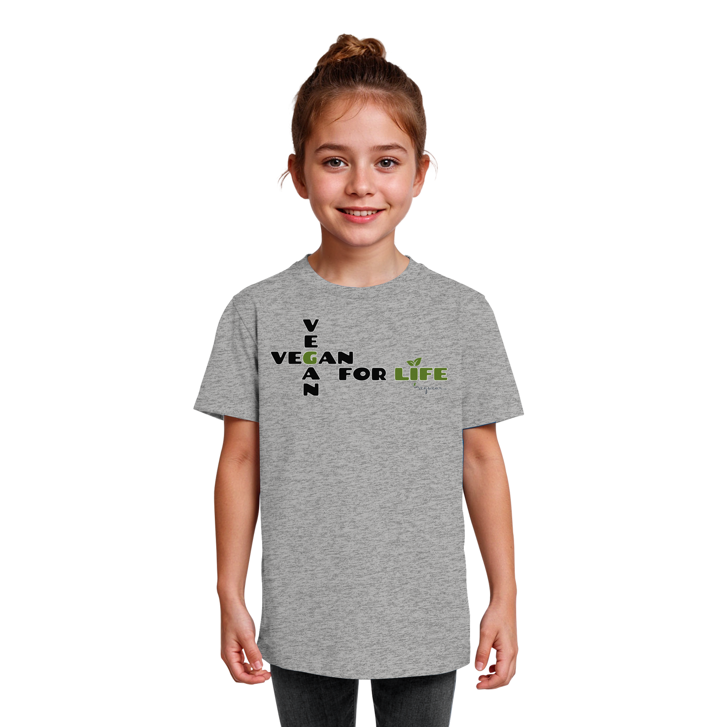 vegwear "vegan for life" - unisex Kids Organic T-Shirt