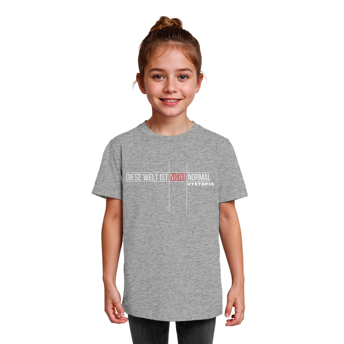 vegwear "Diese Welt ist nicht normal" - unisex Kids Bio T-Shirt