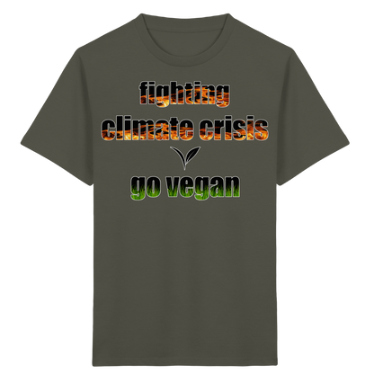 vegwear "fighting climate crisis" - Kids Bio T-Shirt für kleine Weltverbesserer